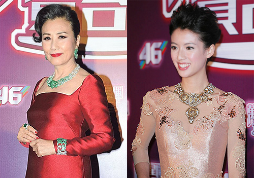 2013 TVB Anniversary Liza Wang Sisley Choi