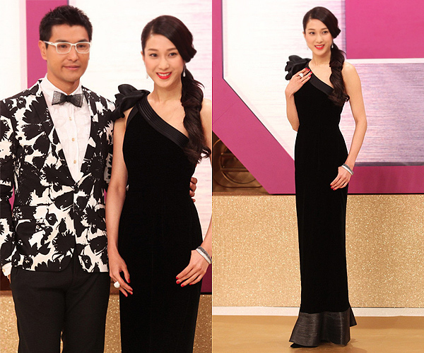 2013 TVB Anniversary Awards Linda Chung Ruco Chan