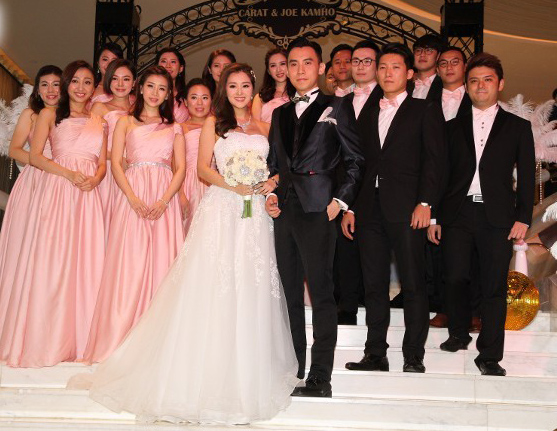 Carat Cheung wedding