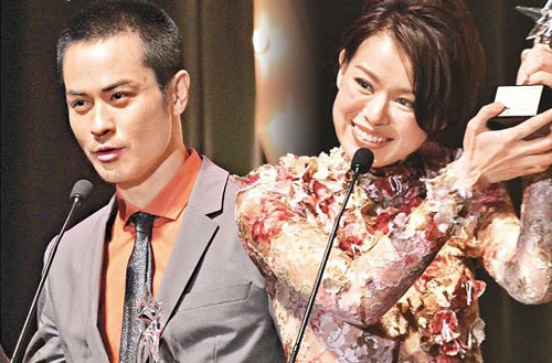 Kevin Cheng Crowned TV King and Myolie Wu TV Queen at 2011 Astro On Demand Awards in Malaysia thumbnail