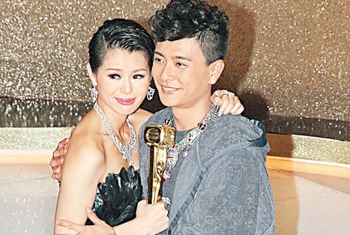 Myolie Wu and Bosco Wong’s Love Grows More Public; Parents Attend Awards After-Party thumbnail