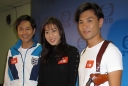 Ruco Chan, Linda Chung, and Edwin Siu at “Big Wheel” Costume Fitting thumbnail