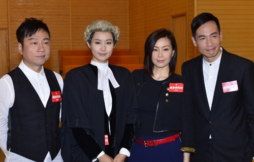 Wayne Lai, Moses Chan, and Fala Chen at “The Love Firm” Blessing Ceremony thumbnail