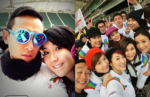 Oscar Leung and 200 TVB Artists at Walkathon thumbnail