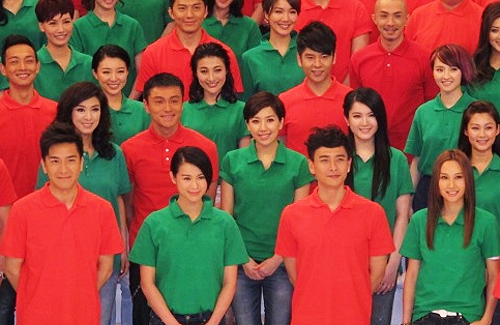 Myolie Wu and Bosco Wong Ignore Each Other at TVB Photoshoot thumbnail
