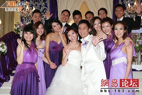 Celebrity Weddings: Heidi Chu and Dickens Lam thumbnail