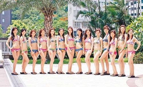 2011 Miss Hong Kong Contestants in Swimsuits thumbnail