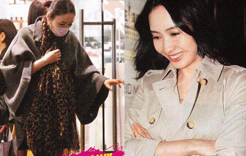 Gigi Lai pregnant with twins