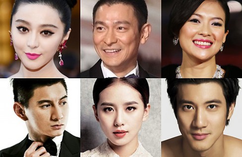 2014 Forbes China Celebrity 100 List: Fan Bingbing Ranked First