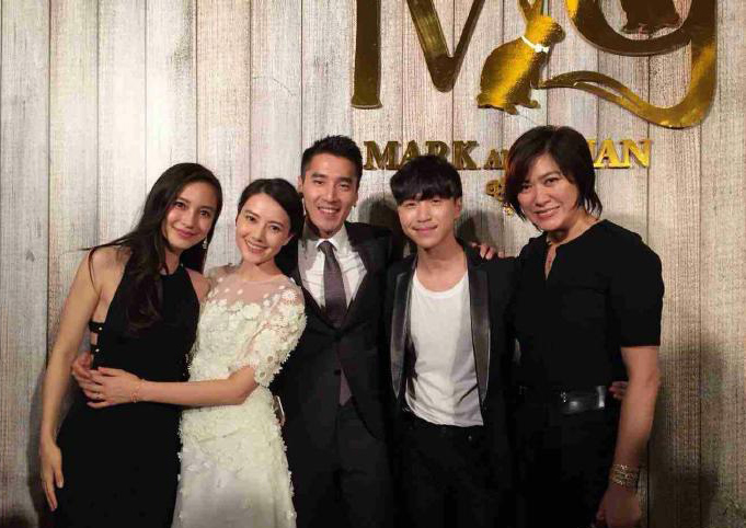 Celebrity Weddings: Gao Yuanyuan and Mark Chao.