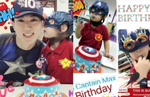 Wu Chun Celebrates Son’s 3rd Birthday with Superhero Party – JayneStars.com