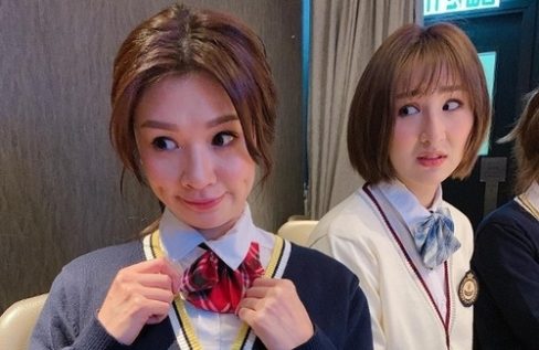 Jacqueline Wong Celebrates 30th Birthday with School Uniforms
