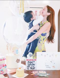 Kevin Cheng and Grace Chan's Son Turns 1 | JayneStars.com