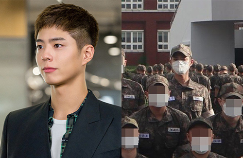 Park Bo Gum Shines In First Photos From Military Training