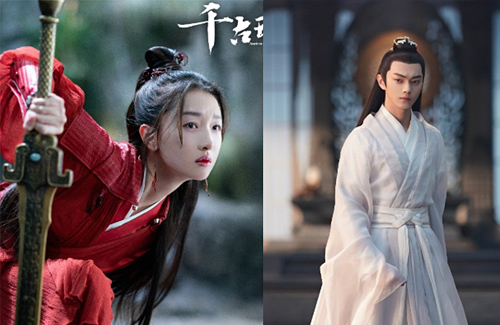 Ancient Love Poetry Featuring a Zhou Dongyu and Xu Kai Tandem Celebrates  the End of Filming! - DramaPanda