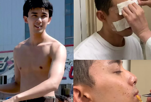compañero Hasta aquí Concurso Wu Lei Suffers Face Injury On Set of Patriotic Film – JayneStars.com