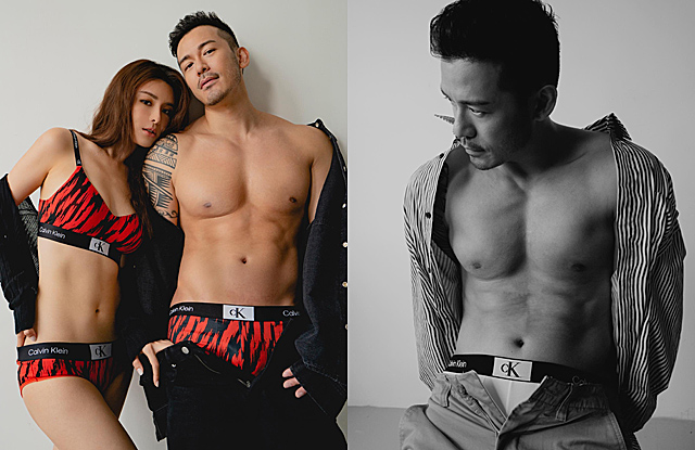 Sammy Sum and Girlfriend in Sexy Underwear Photoshoot –